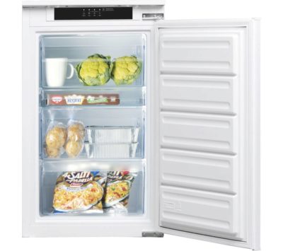 INDESIT INF 901 E AA Integrated Undercounter Freezer INDESIT INF 901 E AA Integrated Undercounter Freezer